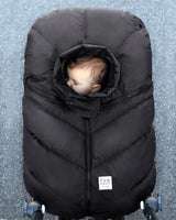 NEW 7AM Enfant Car Seat Cover Puffer - Metallic Gray - Me n Mommy To Be