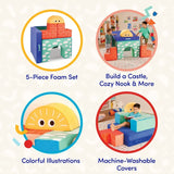 Battat Cloud Castle - Foam Fort Building Set