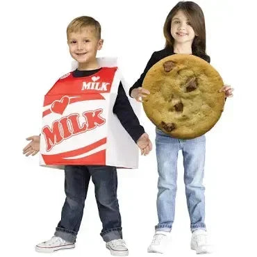 Fun World Toddler Cookies & Milk Costume sz 3-4T - Me n Mommy To Be