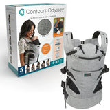 NEW Contours Odyssey 5-Position Baby Carrier Grey 8-45lbs