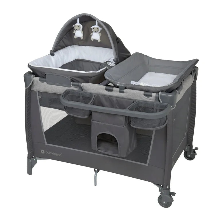 NEW BabyTrend Simply Smart 2.0 Playard Nursery Center w/ Napper, Bassinet & Changer