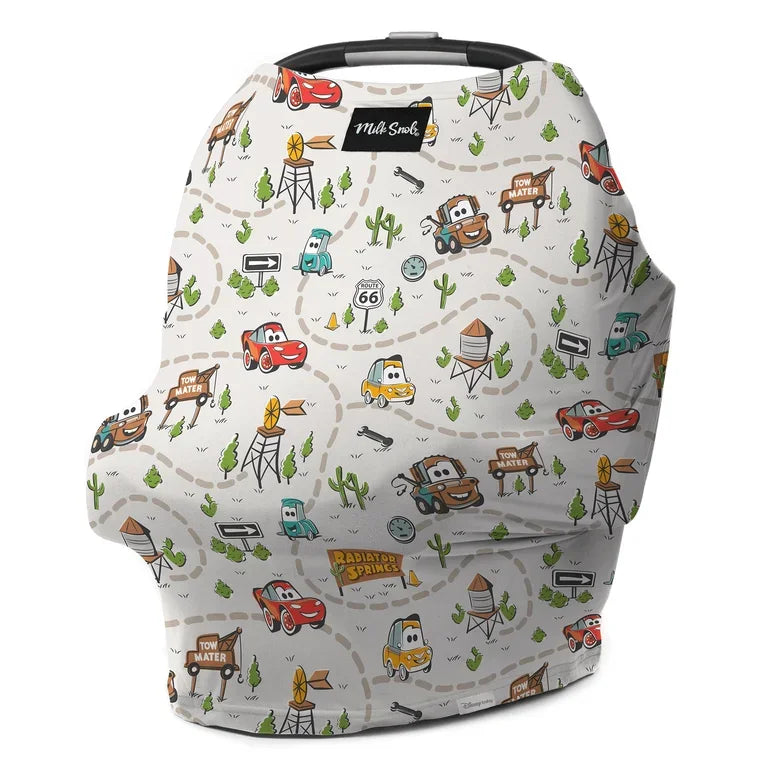 NEW Milk Snob x Disney Cars Car Seat & Nursing Cover