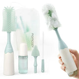 NEW Momcozy 7-in-1 Travel Baby Bottle Cleaning Set