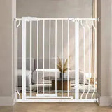 NEW BalanceFrom Easy Walk-Thru Safety Gate in White