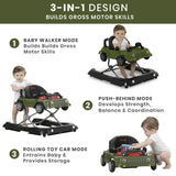 Jeep Classic Wrangler 3-in-1 Grow With Me Activity Walker