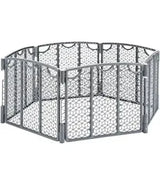 NEW Evenflo Versatile 6-Panel Play Space Grey