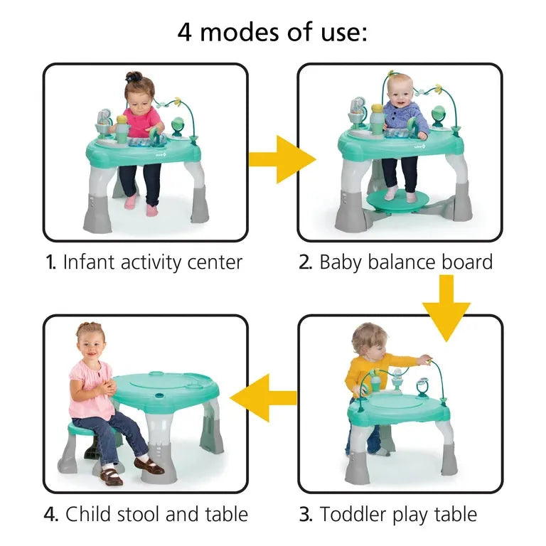 NEW Safety 1st Grow & Go 4-in-1 Baby Activity Center