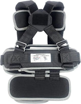 RideSafer Lightweight, Compact, Portable Car Seat in Black Small