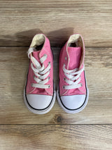 Converse Chuck Taylor All Star High Top Sneakers Pink Sz 8c