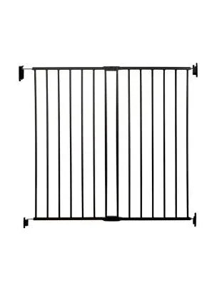 NEW Regalo Extra Tall Top of Stairs Gate, Black