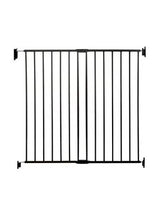 NEW Regalo Extra Tall Top of Stairs Gate, Black