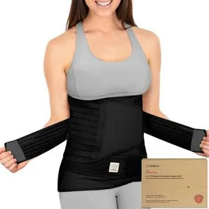 NEW KeaBabies 3 In 1 Postpartum Recovery Support Belt Black