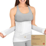 NEW KeaBabies 3 In 1 Postpartum Recovery Support Belt White