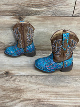 Roper Glitter Southwestern Western Boots sz 5c