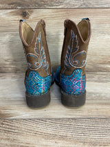 Roper Glitter Southwestern Western Boots sz 5c