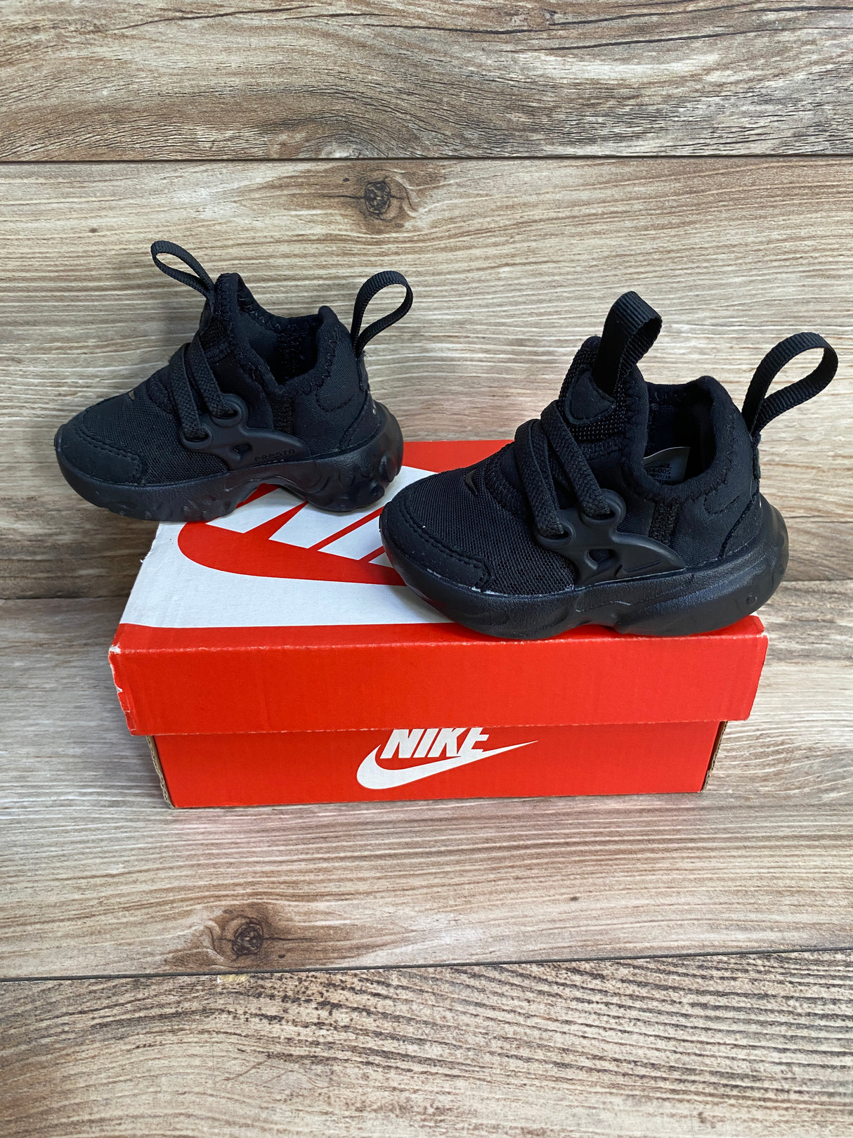 Nike RT Presto Black Sneakers sz 2c