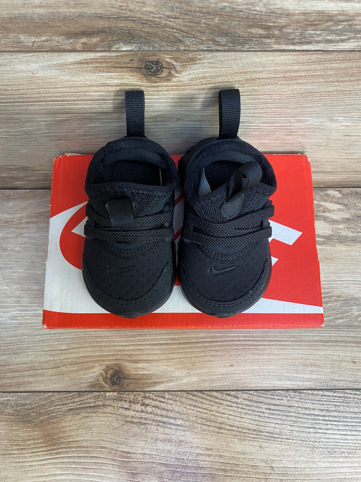 Nike RT Presto Black Sneakers sz 2c