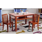 NEW Newton Kids Wooden Table & Two Chairs Set in Espresso