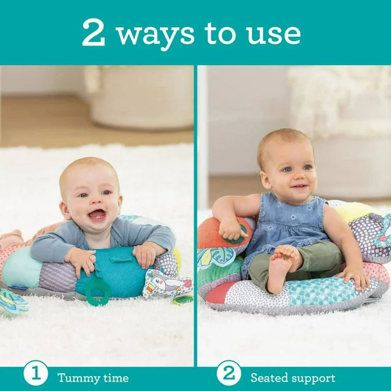 Infantino 2-in-1 Tummy Time and Seated Support