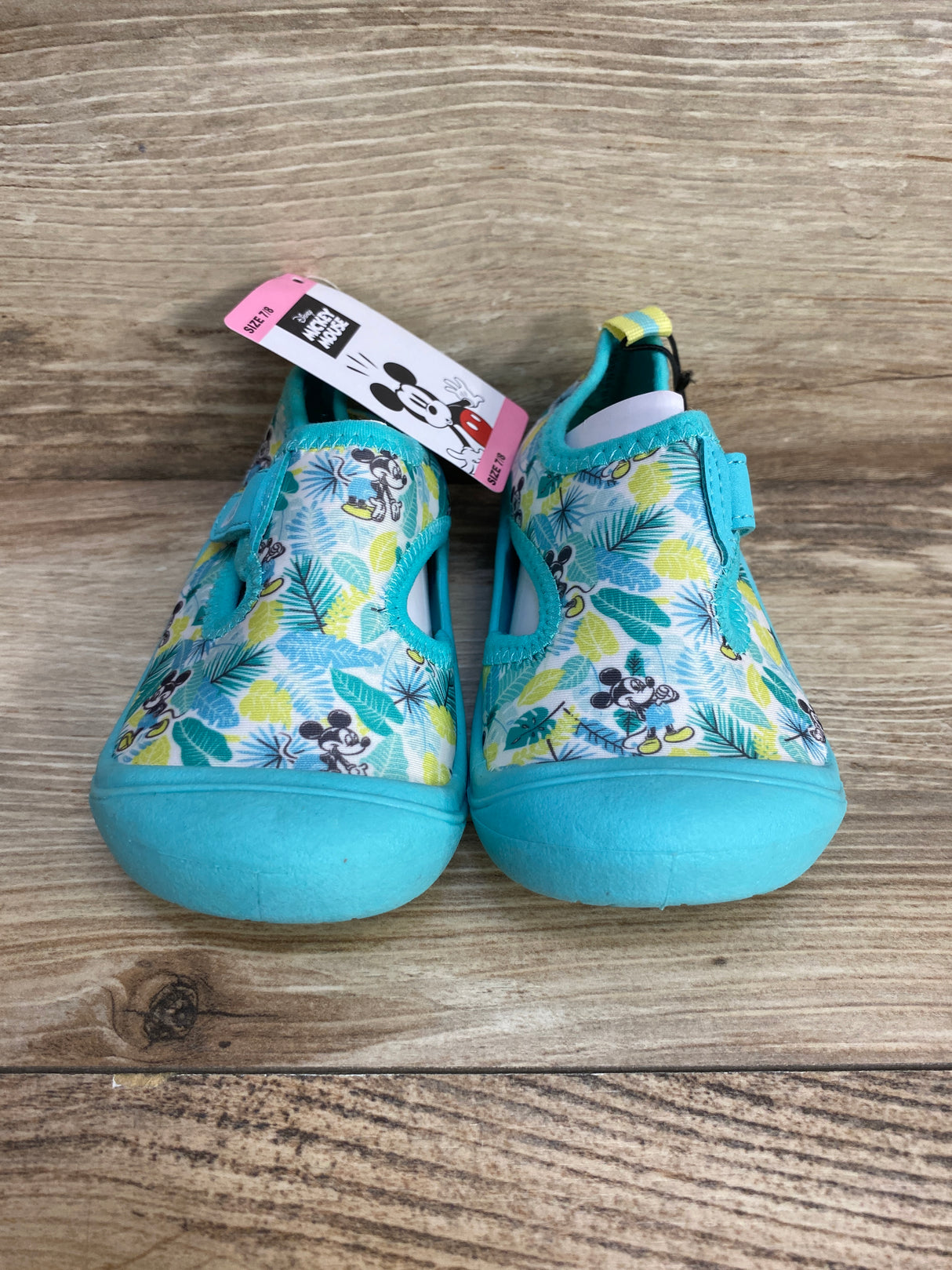 NEW Disney Mickey Mouse Water Shoes sz 7/8c