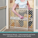 NEW Toddleroo by North States Supergate Ergo Safety Gate, Sand 28''-42''