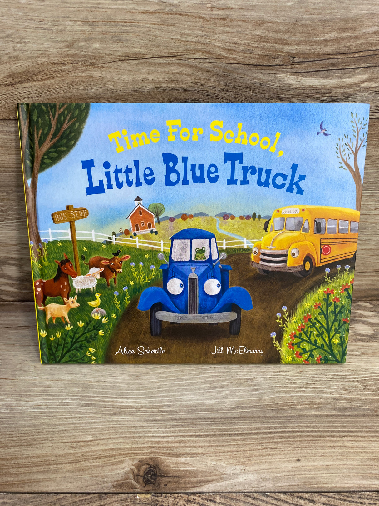 Time for School, Little Blue Truck Hardcover Book