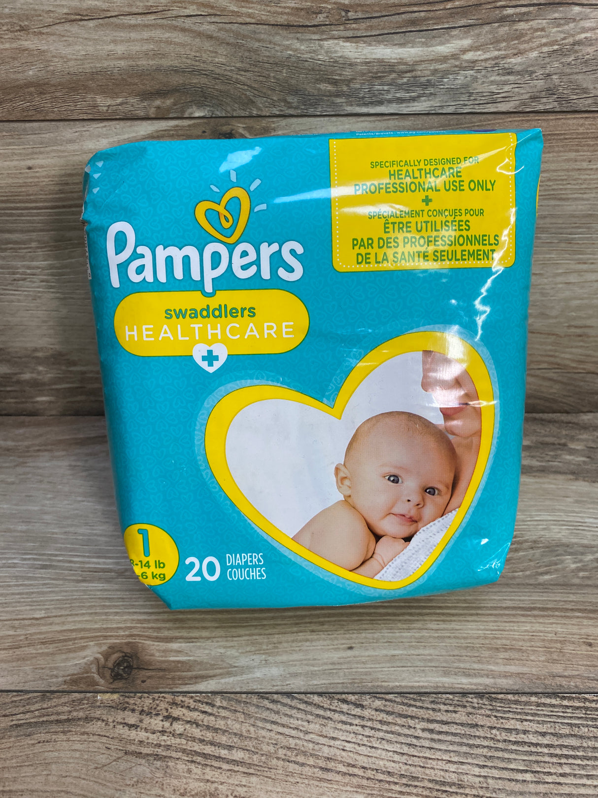 NEW Pampers Swaddlers Active Baby Diapers 20ct. Size 1