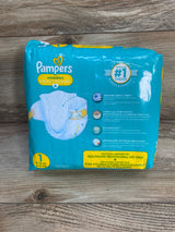 NEW Pampers Swaddlers Active Baby Diapers 20ct. Size 1