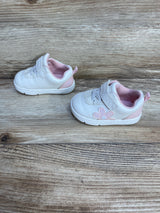 Carter's Every Step First Walker Flower Casual Sneakers White sz 3.5c