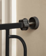 NEW Regalo Extra Tall Easy Step Metal Walk Through Baby Gate Black