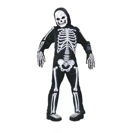 Spirit Skeleton Costume Black Size 8-10 - Me 'n Mommy To Be