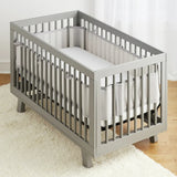 BreathableBaby Breathable Mesh Crib Liner in Grey