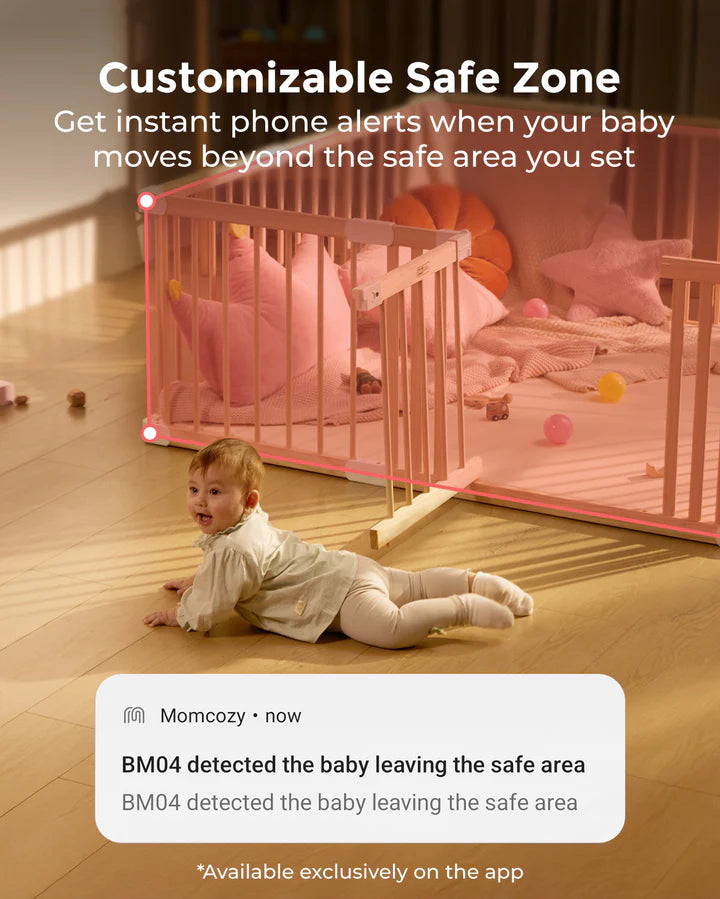 NEW Momcozy 5'' Dual-Mode Smart Baby Monitor