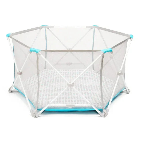 NEW Regalo Six Panel My Portable Play Yard Deluxe with Pad