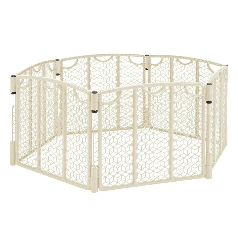 Evenflo Versatile 6-Panel Play Space Ivory - Me n Mommy To Be