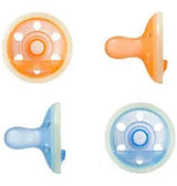 NEW Tommee Tippee 4pk Breast-Like Night Glow Pacifiers 6-18m