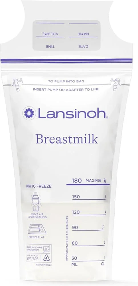 NEW Lansinoh 200ct Breastmilk Storage Bags