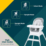 Safety 1st Grow and Go Rotating High Chair in French Gray