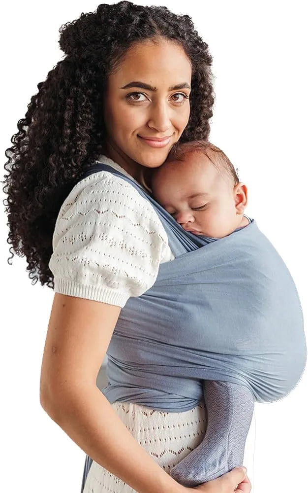 Solly Baby Wrap Carrier in Grey 8-25lbs