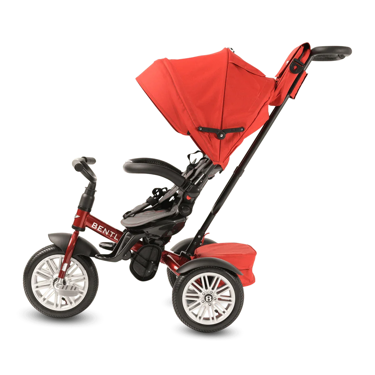 Bentley 6-in-1 Convertible Stroller Trike in Dragon Red