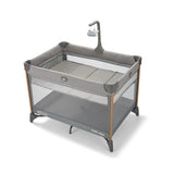 NEW Graco On the Go Zip DLX Travel Playard in Parker Gray
