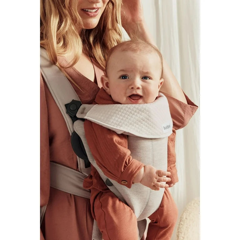 NEW BabyBjorn Baby Carrier Mini Jersey in Light Beige