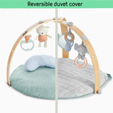 NEW Ingenuity Cozy Spot Reversible Duvet Activity Gym in Loamy