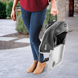 Chicco QuickSeat Hook-On High Chair, Black, up to 37lbs