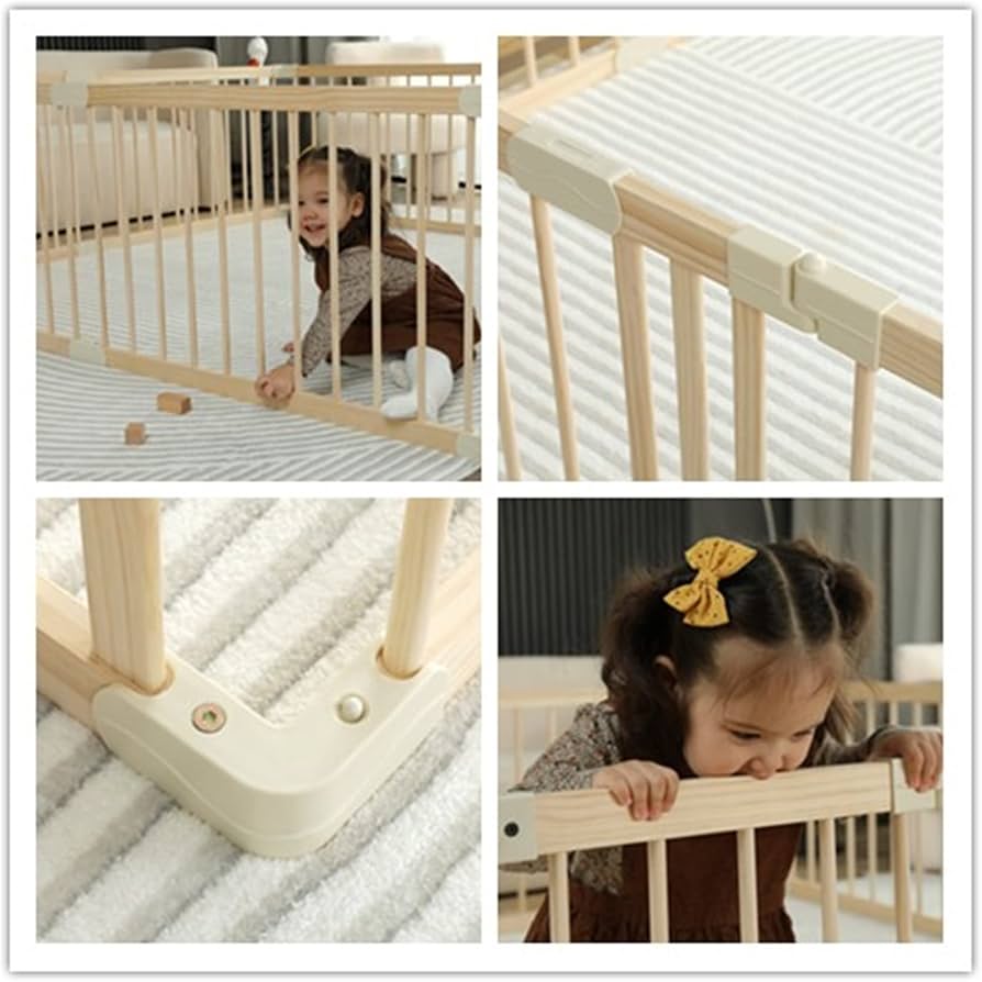 NEW Large Wooden Playpen 70'' x 78''