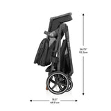 NEW Evenflo Shyft Intuiti Travel System with Revolve180 LiteMax NXT Car Seat-Black Shale