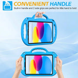 NEW AVAWO 10th Gen iPad Case, Blue