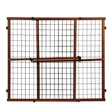 NEW Evenflo Position & Lock Tall & Wide Doorway Gate in Farmhouse Collection