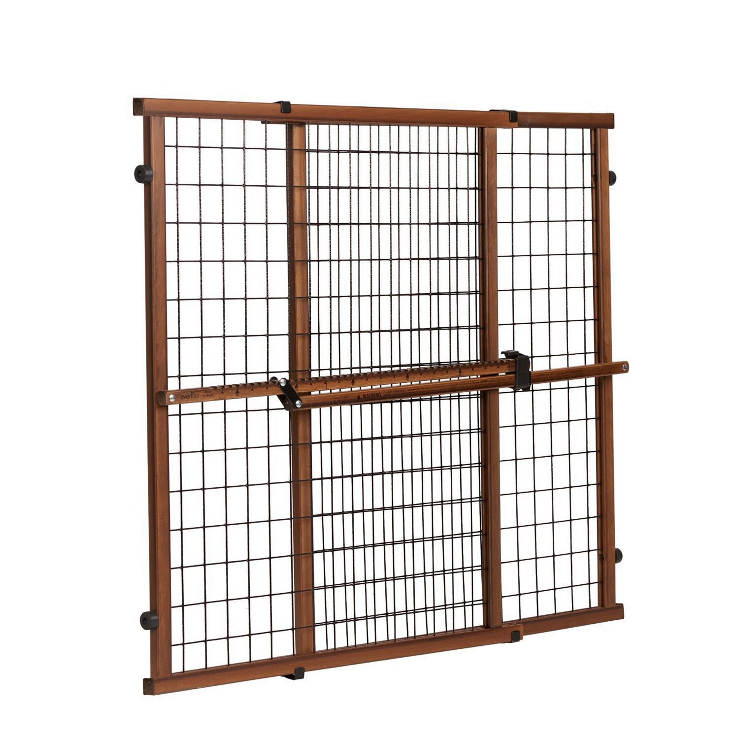 NEW Evenflo Position & Lock Tall & Wide Doorway Gate in Farmhouse Collection