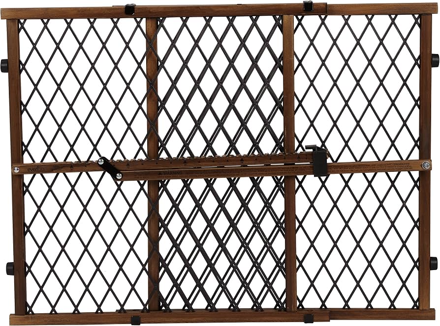 NEW Evenflo Position & Lock Doorway Gate Farmhouse Collection 26-42''